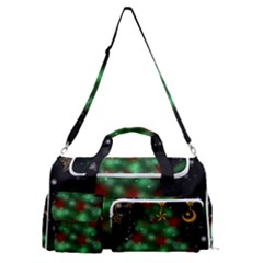 Christmas Star Jewellery Sports Gym Duffle Bag With Shoe Compartment by anzea