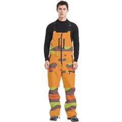 Hamburger Men s Front Zip Ski And Snowboard Bib Pants by anzea