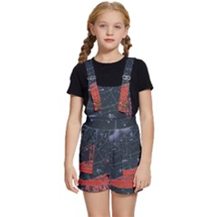 Astrology Surreal Surrealism Trippy Visual Art Kids  Short Overalls by Bedest