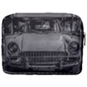 Classic Style Car Parked At Urban Street Make Up Pouch (Large) View2