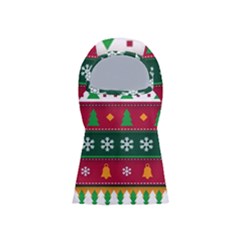 Christmas Time Pattern Christmas Ornament Balaclava Face Mask by Bedest