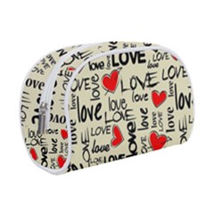 Love Abstract Background Love Textures Make Up Case (small) by kyorashop23