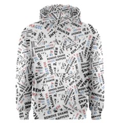 Embrace The Magic Inspirational Phrase Pattern Men s Core Hoodie by dflcprintsclothing