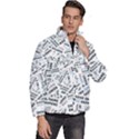 Embrace The Magic Inspirational Phrase Pattern Men s Puffer Bubble Jacket Coat View3