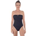 Pattern Dots Wallpaper Seamless Tie Back One Piece Swimsuit View1