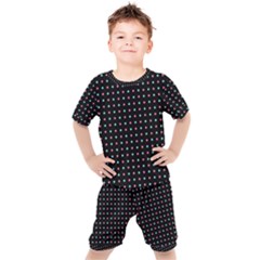Pattern Dots Wallpaper Seamless Kids  T-shirt And Shorts Set by Salmanaz77