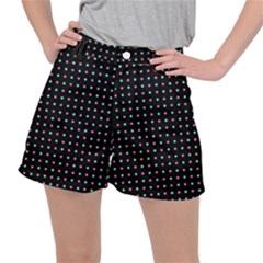 Pattern Dots Wallpaper Seamless Women s Ripstop Shorts by Salmanaz77