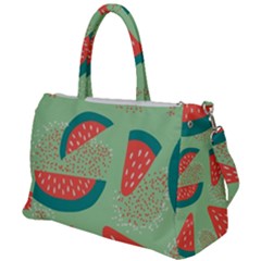 Watermelon Dots Summer Pattern Duffel Travel Bag by Bedest