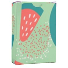 Watermelon Dots Summer Pattern Playing Cards Single Design (rectangle) With Custom Box by Bedest