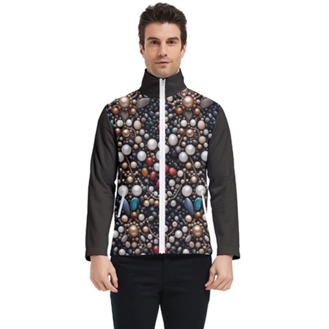 Pearls And Stones Men s Bomber Jacket by dedoma