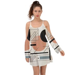 Abstract Architecture Boho Dress by Bedest