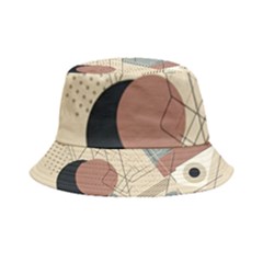 Boho Abstract Architecture Inside Out Bucket Hat by Bedest