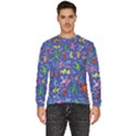 Grateful Dead Dancing Bears Pattern Men s Fleece Sweatshirt View1