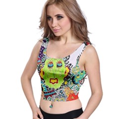 Supersonic Monster Mash Crop Top by chellerayartisans