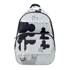 Mickey Mouse, Black, Classic, Cute, Disne Carry-on Travel Backpack by kyorashop23