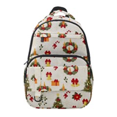 Christmas Pattern, Pattern, Christmas, Trees Carry-on Travel Backpack by kyorashop23