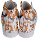 Cute Colorful Owl Cartoon Seamless Pattern Kids  Hi-Top Skate Sneakers View4