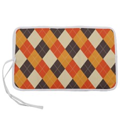 Halloween Argyle Pattern  Pen Storage Case (s) by Safari