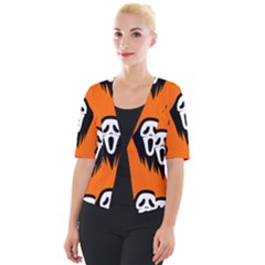 Halloween Party  Cropped Button Cardigan by Safari