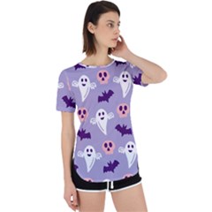 Boo Crew Halloween Season Perpetual Short Sleeve T-shirt by Safari