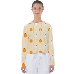 Pumpkin And Boo Crew Halloween  Women s Slouchy Sweat by Safari