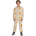 Pumpkin and boo crew halloween  Kids  Sweatshirt set View1