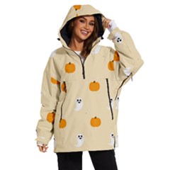 Pumpkin And Boo Crew Halloween  Women s Ski And Snowboard Waterproof Breathable Jacket by Safari