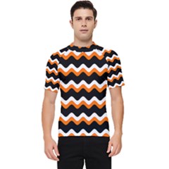 Halloween Wavy 20240926 161241 0000 Men s Short Sleeve Rash Guard by Safari