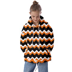 Halloween Wavy 20240926 161241 0000 Kids  Oversized Hoodie by Safari