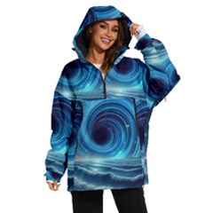 Astral Waveform Fantasy Women s Ski And Snowboard Waterproof Breathable Jacket by Grandong