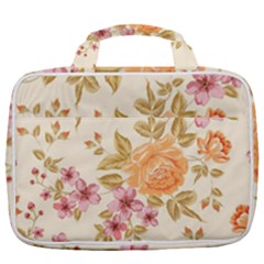 Peony Flower Pattern Background Travel Toiletry Bag With Hanging Hook by Grandong