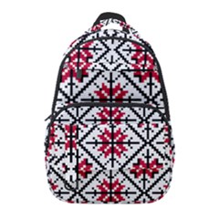 Ukrainian Folk Seamless Pattern Ornament Ethnic Ornament Border Element Traditional Art Carry-on Travel Backpack by Grandong