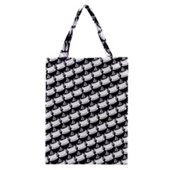 Stylish Coffee Cup Pattern Classic Tote Bag by ExtraAwesomeSauce