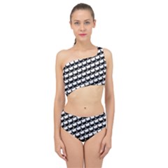 Stylish Coffee Cup Pattern Spliced Up Two Piece Swimsuit by ExtraAwesomeSauce