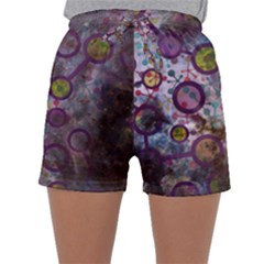 Abstract Molecular Space Art Sleepwear Shorts by ExtraAwesomeSauce