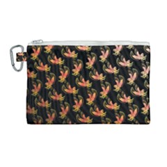 Regal Eagle Pattern Canvas Cosmetic Bag (large) by ExtraAwesomeSauce