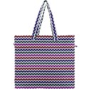 Chevron Pattern Canvas Travel Bag View1