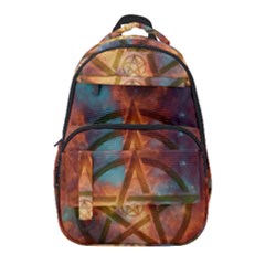 Enchanted Nebula Pentagram Art Carry-on Travel Backpack by ExtraAwesomeSauce