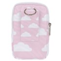 Clouds Pink Pattern Belt Pouch Bag (Small) View2