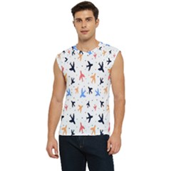 Cute Airplanes Planes Men s Raglan Cap Sleeve T-shirt by ConteMonfrey