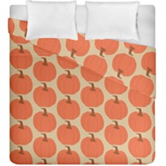 Cute Pumpkin Duvet Cover Double Side (king Size) by ConteMonfrey