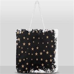 Little Stars Pattern Full Print Rope Handle Tote (large) by ConteMonfrey