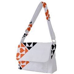 Aesthetic Hearts Full Print Messenger Bag (s) by ConteMonfrey