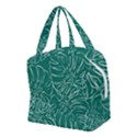 Tropical Green Monstera  Boxy Hand Bag View2