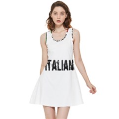 Strong Italian Energy Inside Out Reversible Sleeveless Dress by ConteMonfrey