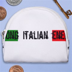 Strong Italian Energy Horseshoe Style Canvas Pouch by ConteMonfrey