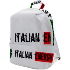 Strong Italian Energy Zip Up Backpack by ConteMonfrey