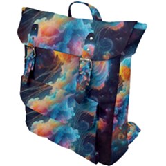 Cosmic Jellyfish Artwork Buckle Up Backpack by ExtraAwesomeSauce