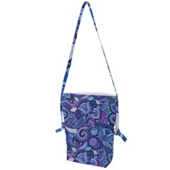 Patterns, Doodles, Pattern, Colorful Folding Shoulder Bag by kyorashop23