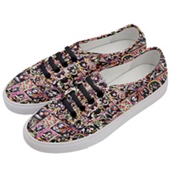 Spanish Gothic Girls Pattern Women s Classic Low Top Sneakers by violetheavensky